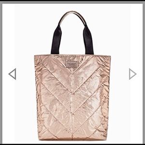 Victoria's Secret Bags - Victoria Secrets Rose Gold Tote bag NEW Victoria's Secret Bags - Victoria Secrets Rose Gold Tote bag NEW